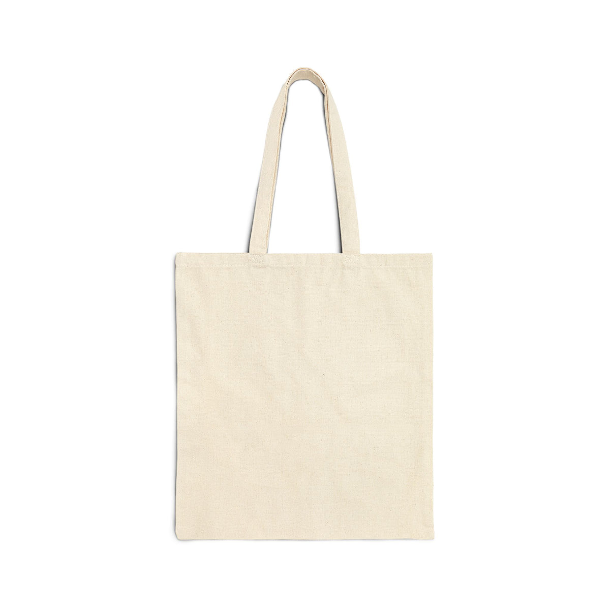 Canvas Tote Bag — "Progress Over Perfection" Motivational Eco Shopper
