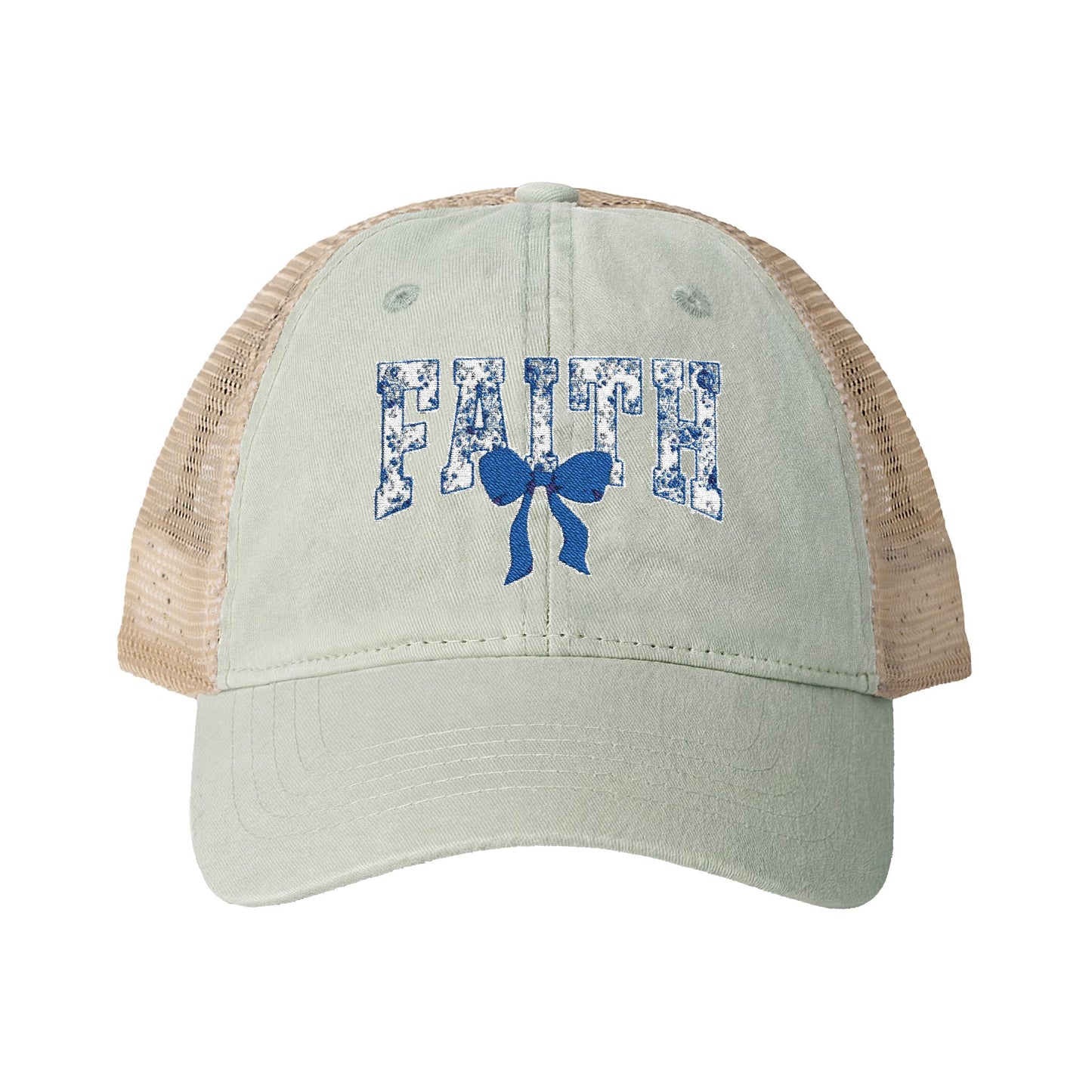 Women's Washed Mesh-Back Cap