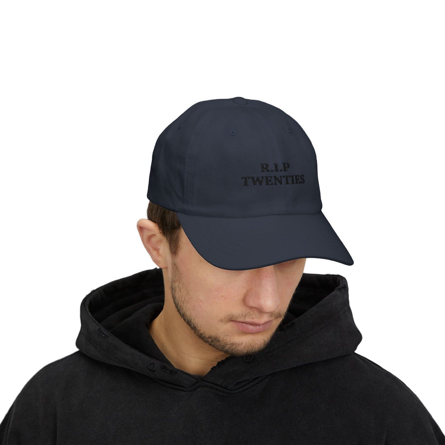 R.I.P. Twenties Dad Cap — Funny 20s Nostalgia Baseball Hat