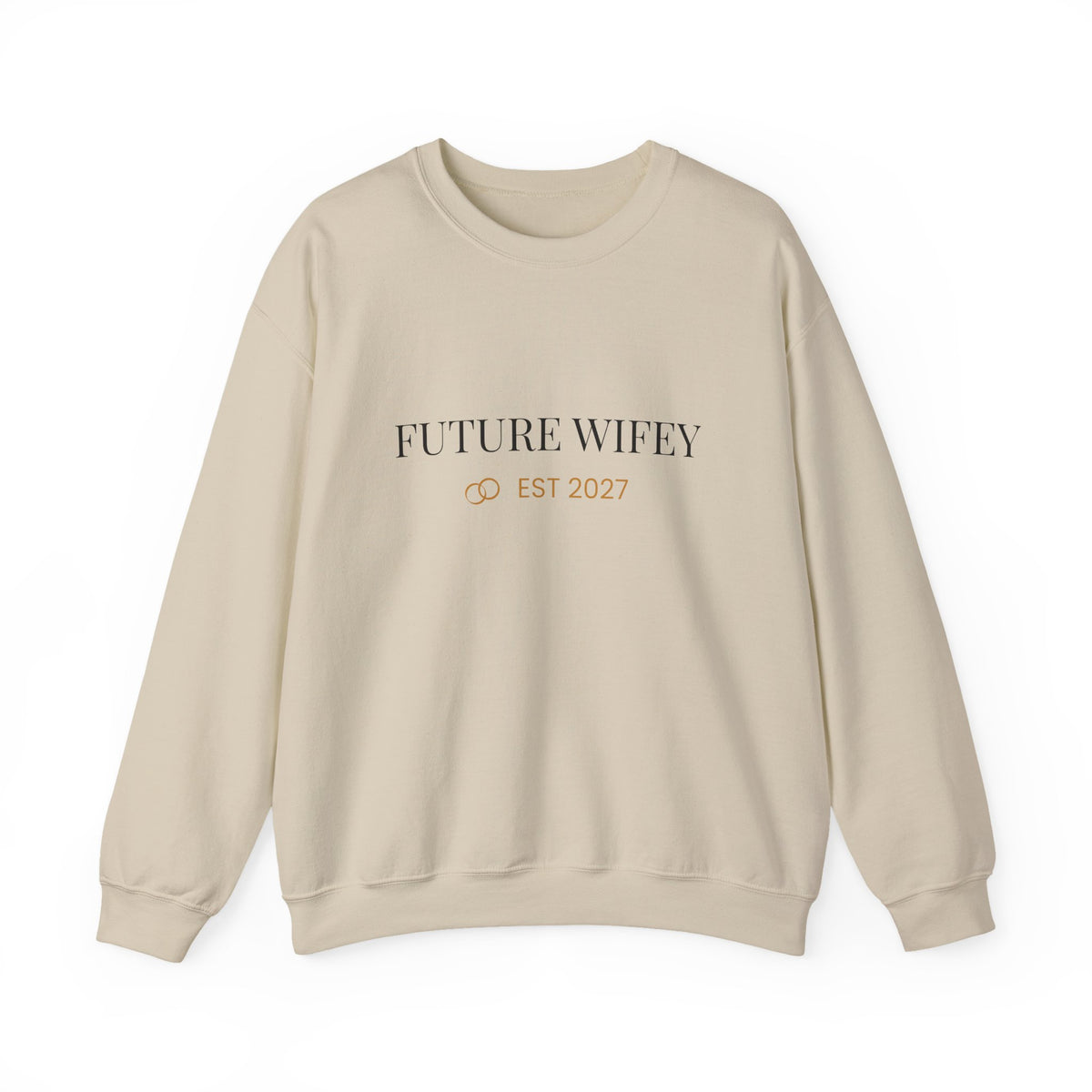 Future Wifey Sweatshirt - EST 2027 Engagement Gift Crewneck