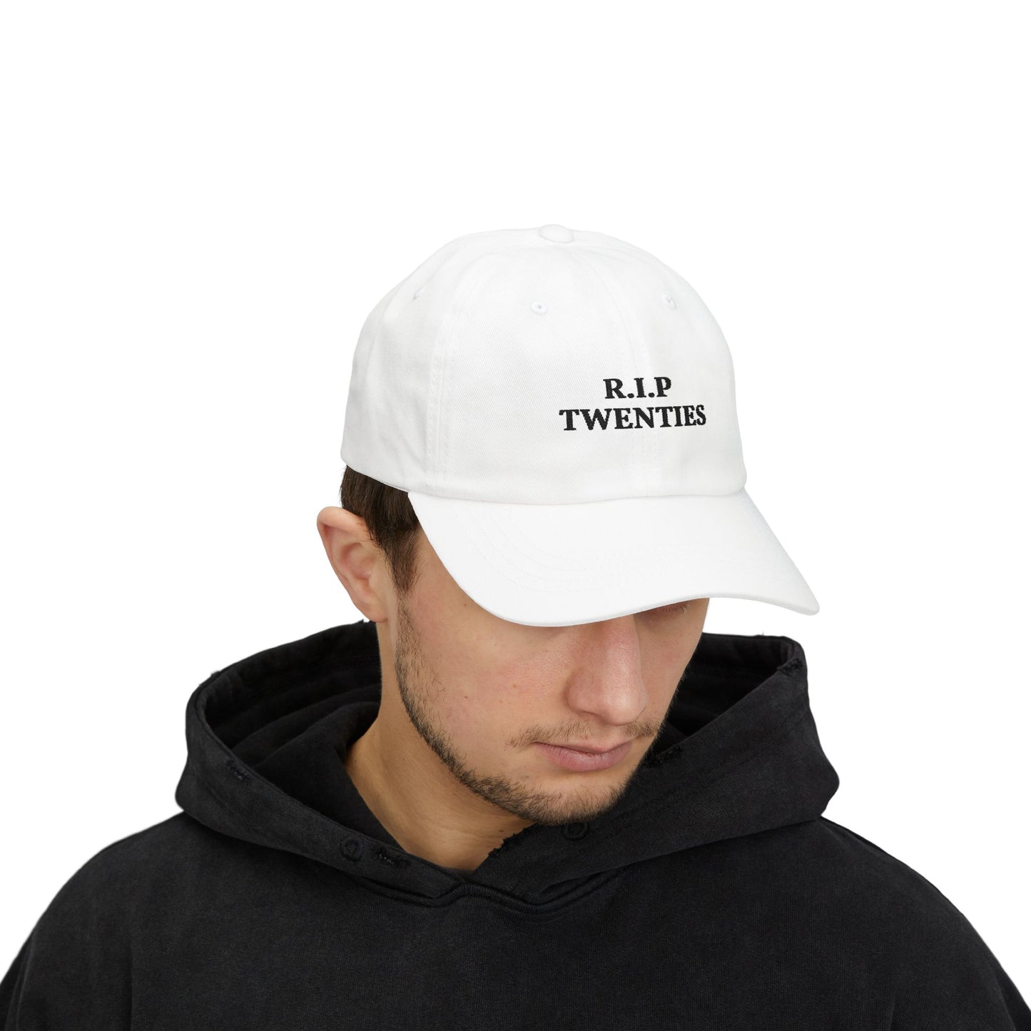 R.I.P. Twenties Dad Cap — Funny 20s Nostalgia Baseball Hat