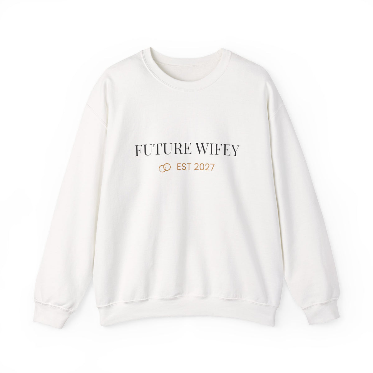 Future Wifey Sweatshirt - EST 2027 Engagement Gift Crewneck