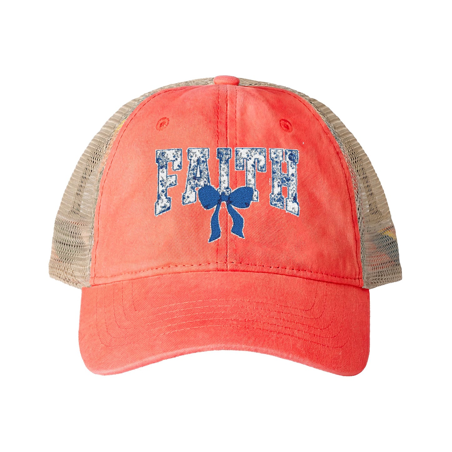 Women's Washed Mesh-Back Cap