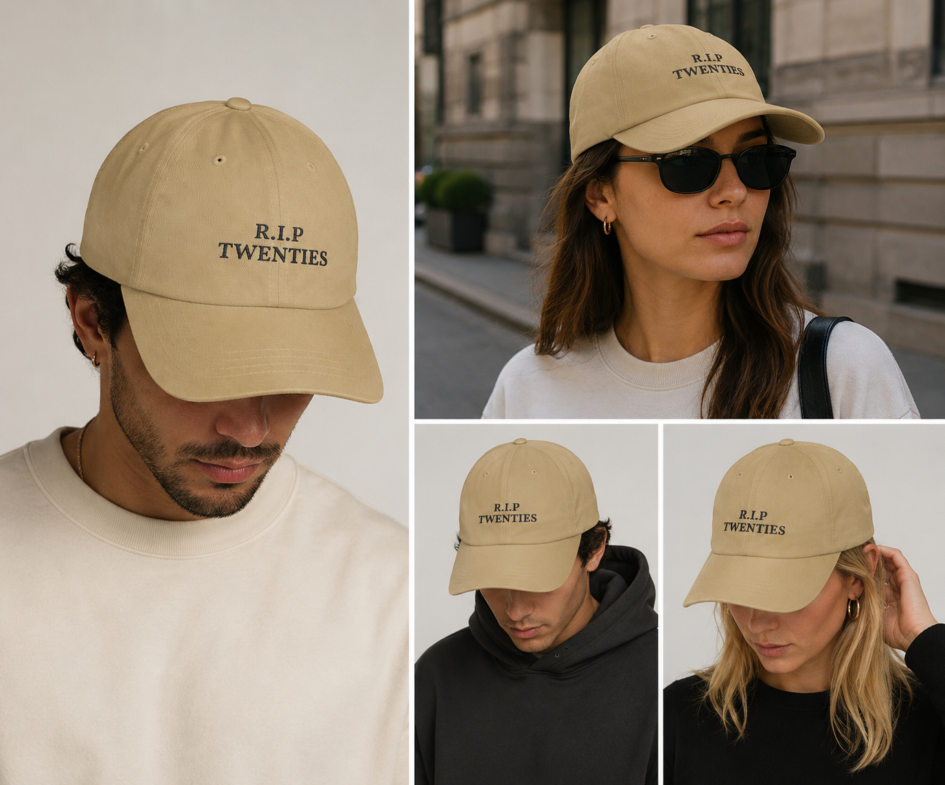 R.I.P. Twenties Dad Cap — Funny 20s Nostalgia Baseball Hat