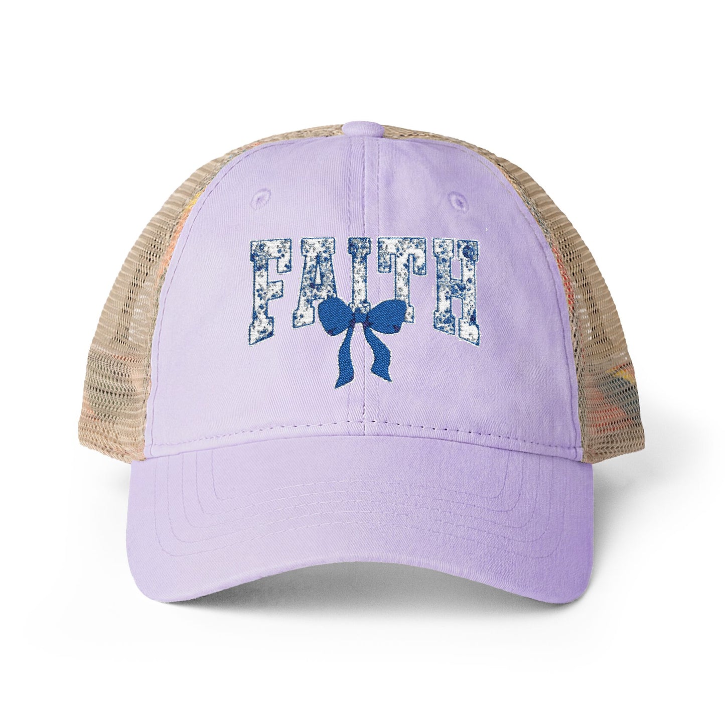 Women's Washed Mesh-Back Cap