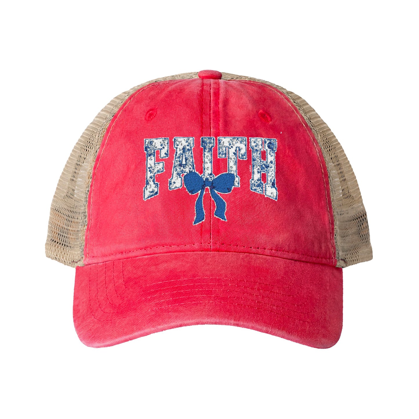 Women's Washed Mesh-Back Cap