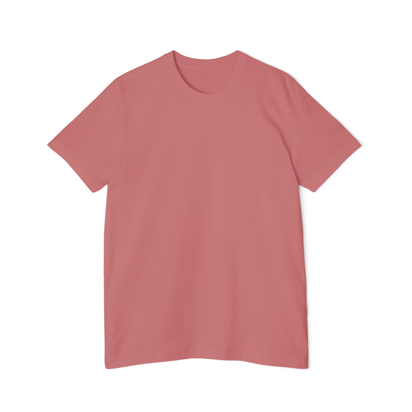 Shark Ocean Vertical Back-Print T-Shirt — Vintage Script Marine Design