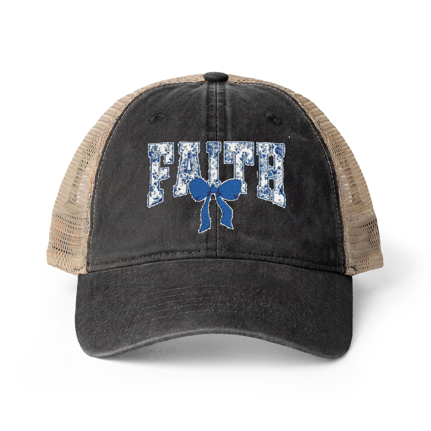 Women's Washed Mesh-Back Cap
