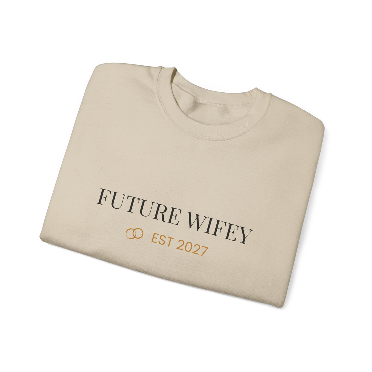 Future Wifey Sweatshirt - EST 2027 Engagement Gift Crewneck