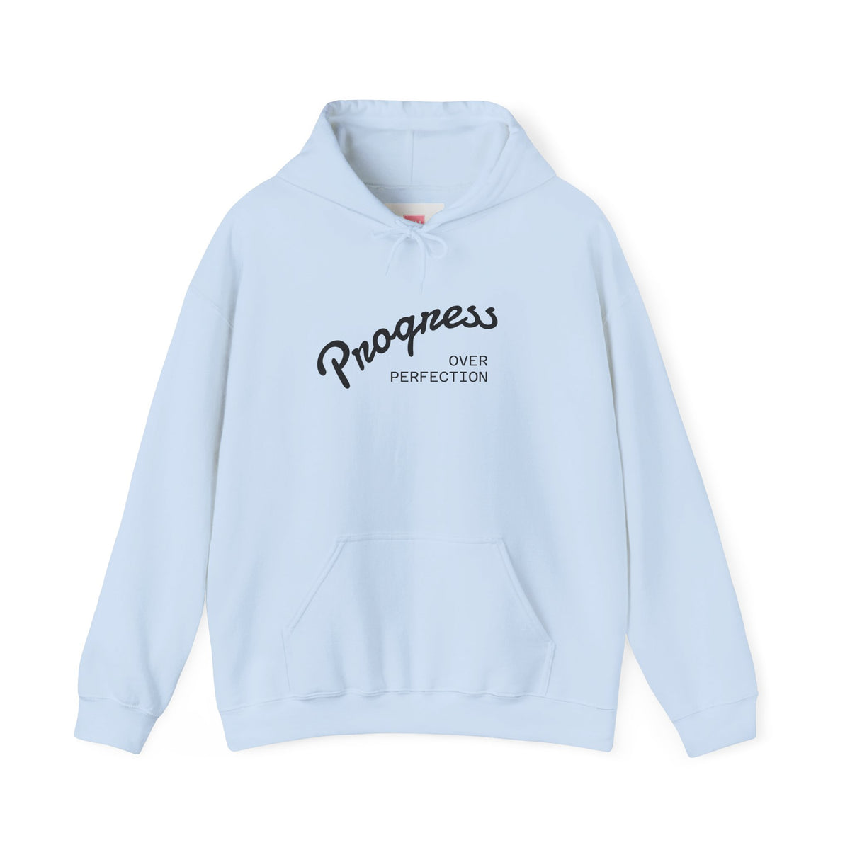 Progress Over Perfection Hoodie — Inspirational Casual Hooded Sweatshirt