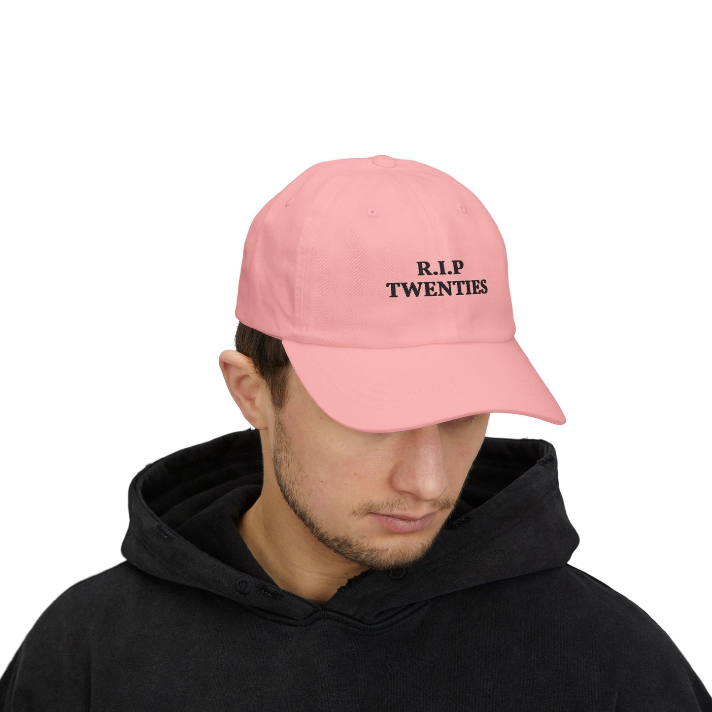 R.I.P. Twenties Dad Cap — Funny 20s Nostalgia Baseball Hat