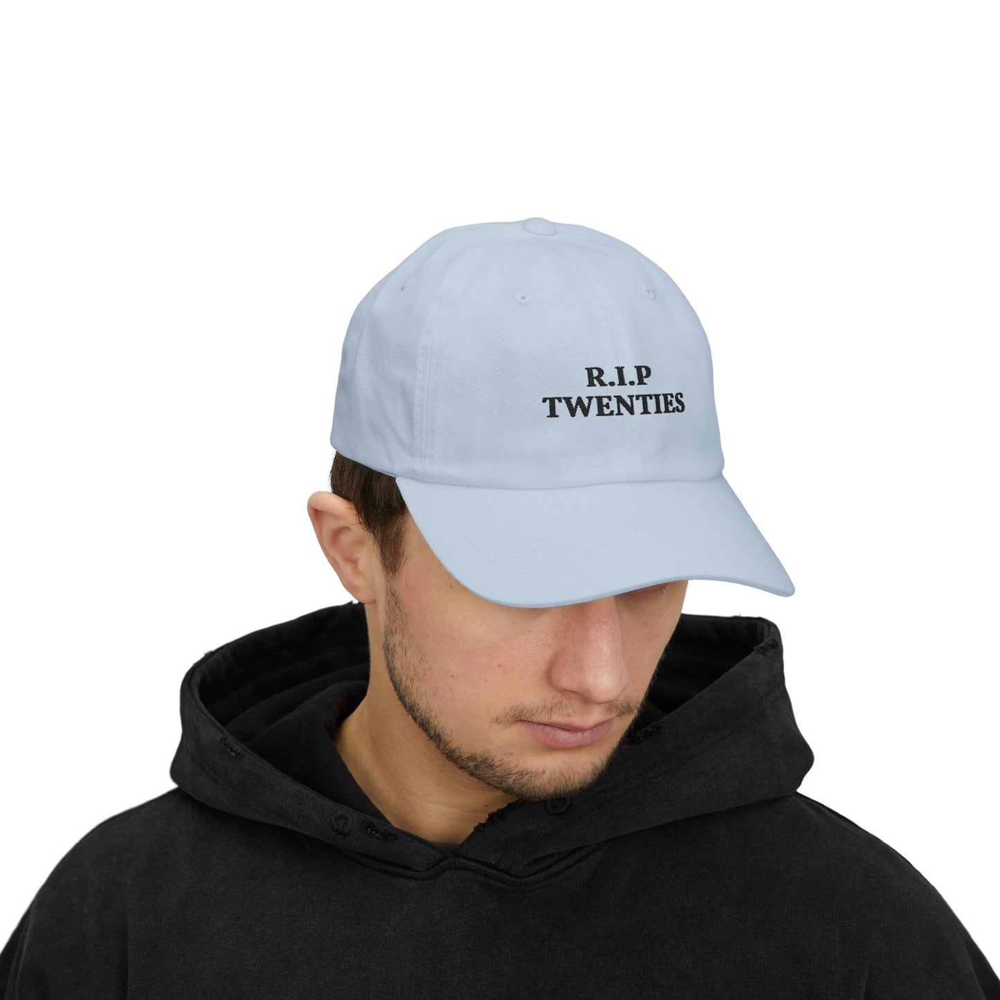 R.I.P. Twenties Dad Cap — Funny 20s Nostalgia Baseball Hat