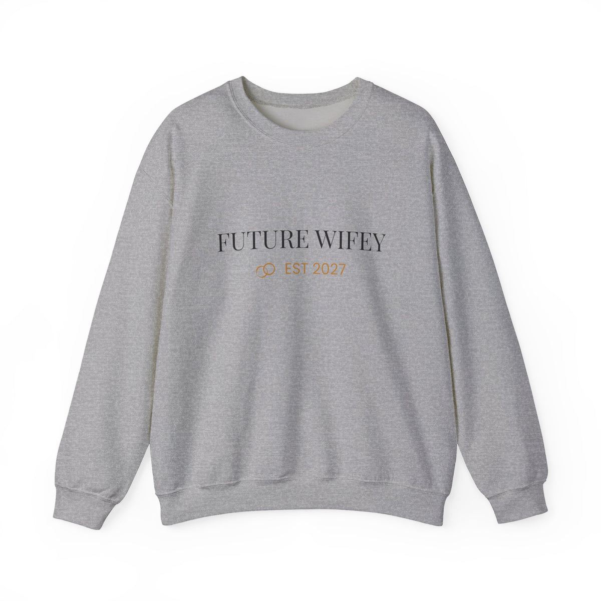 Future Wifey Sweatshirt - EST 2027 Engagement Gift Crewneck