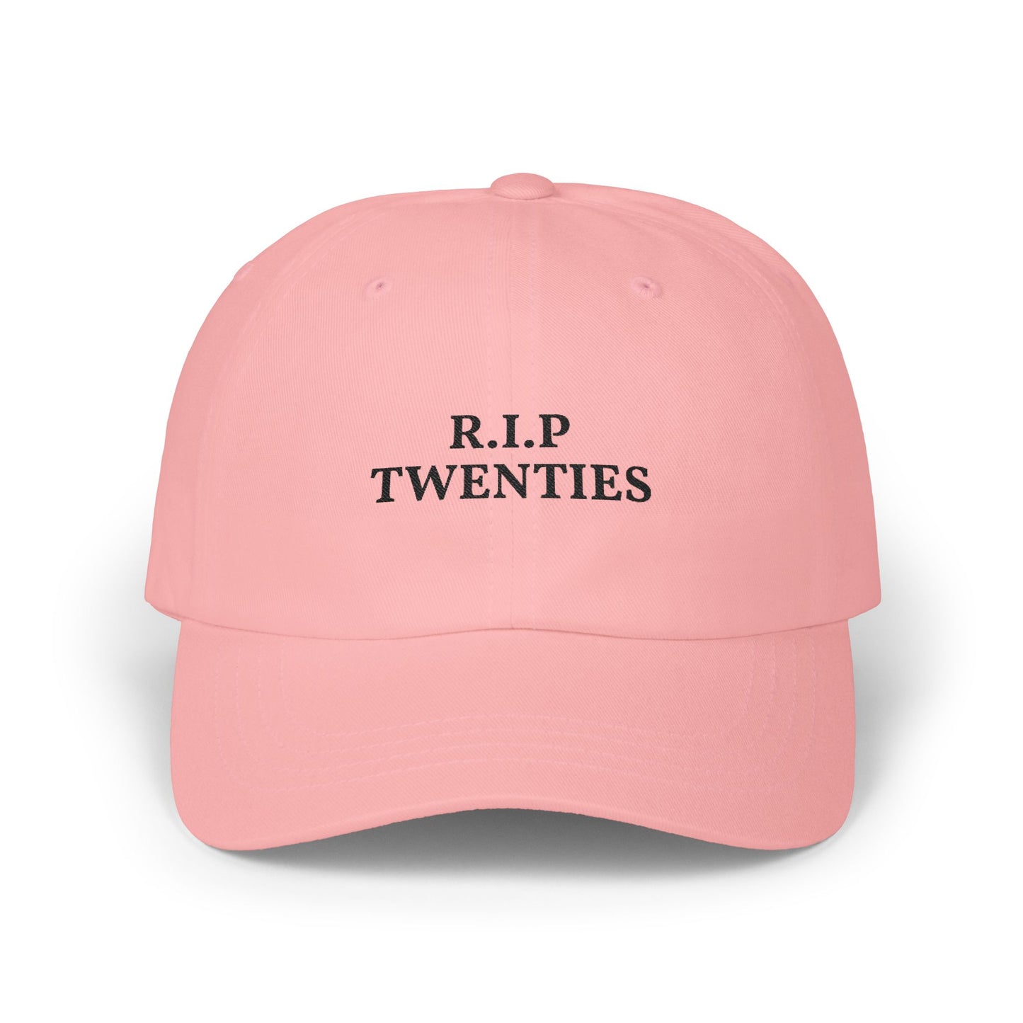 R.I.P. Twenties Dad Cap — Funny 20s Nostalgia Baseball Hat