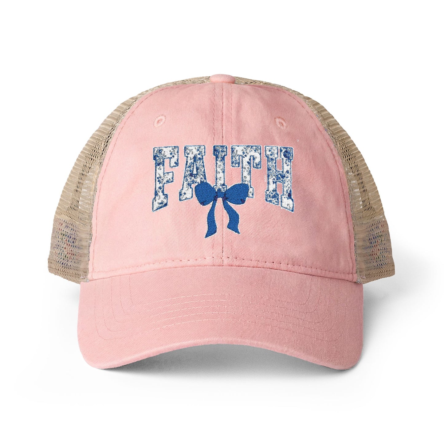 Women's Washed Mesh-Back Cap